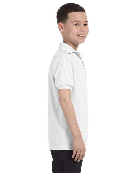 Hanes 054Y Youth Ecosmart Jersey Sport Shirt