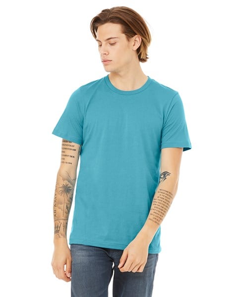 Bella + Canvas 3001CVC - Unisex Short Sleeve Heather Jersey Tee