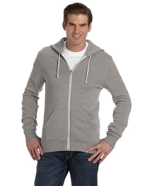 Alternative 9590 Eco-Fleece Rocky Hooded Full-Zip Sweatshirt