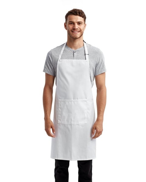 Artisan Collection by Reprime RP154 Recycled Unisex Colours Bib Apron