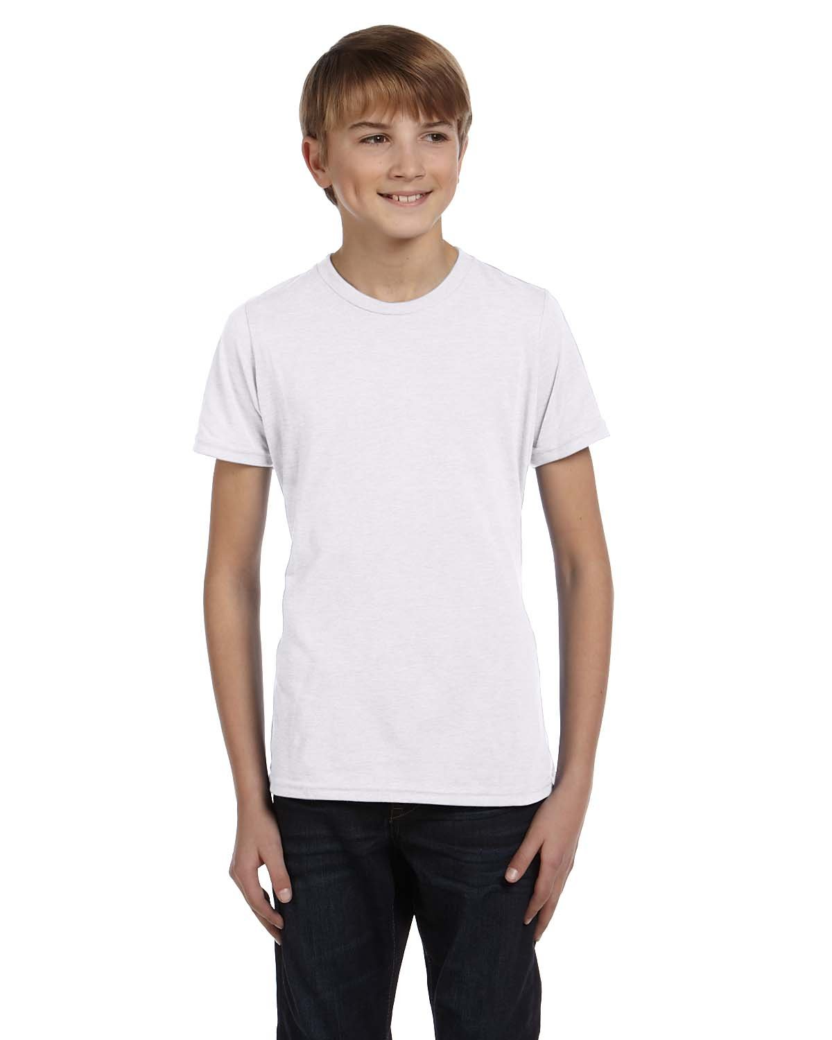 Bella + Canvas 3001Y Youth Short Sleeve Crewneck Jersey Tee