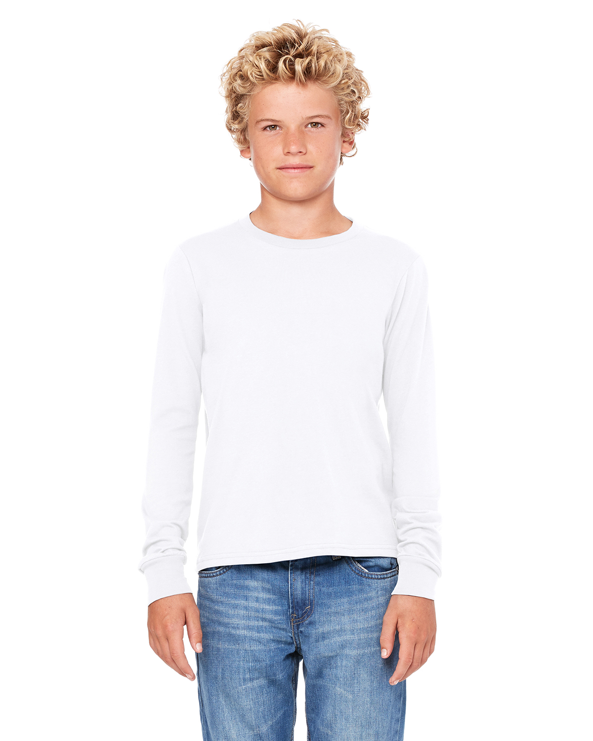 Bella + Canvas 3501Y Youth Long Sleeve Jersey Tee