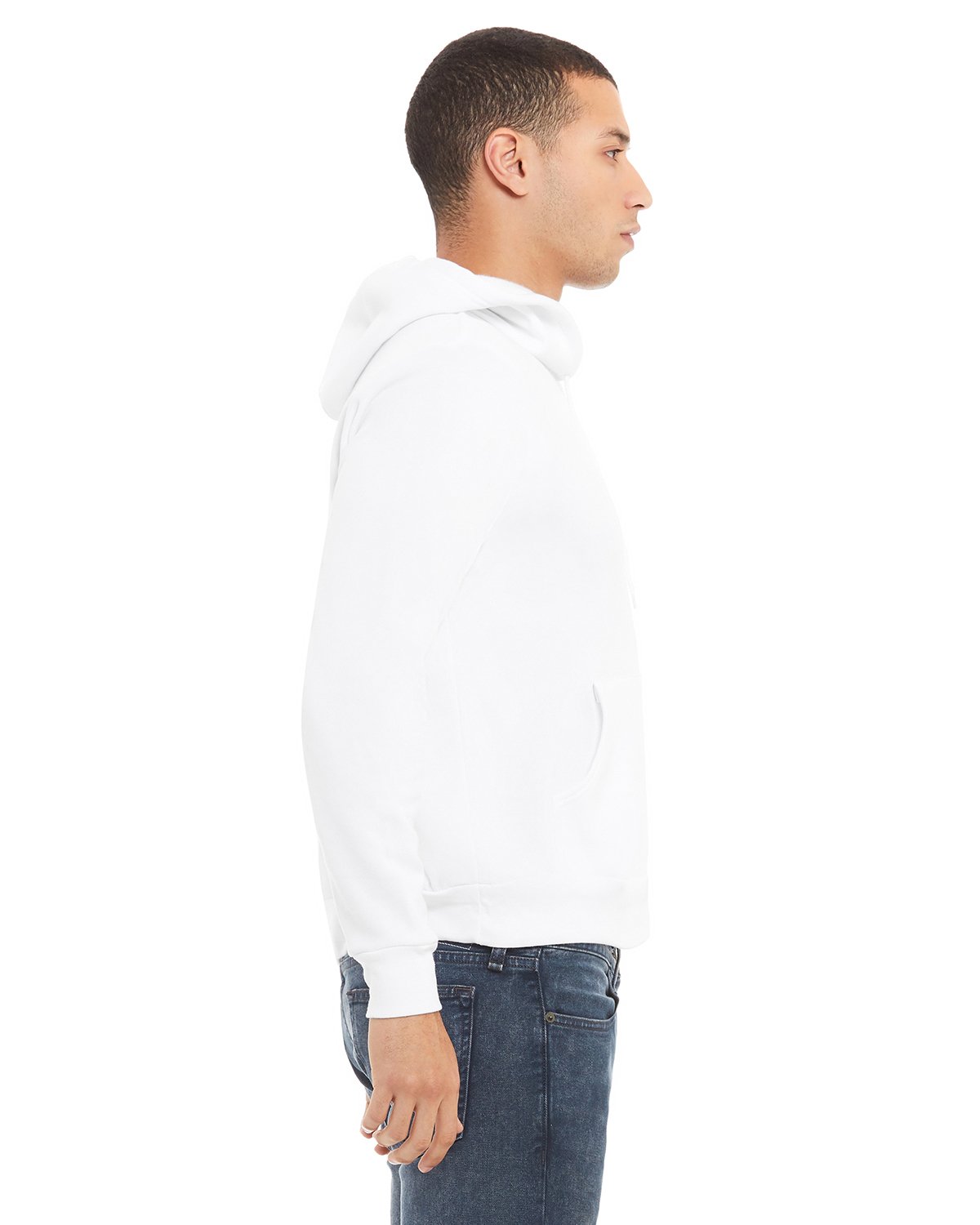 Bella + Canvas 3719 Unisex Hooded Pullover Sweatshirt