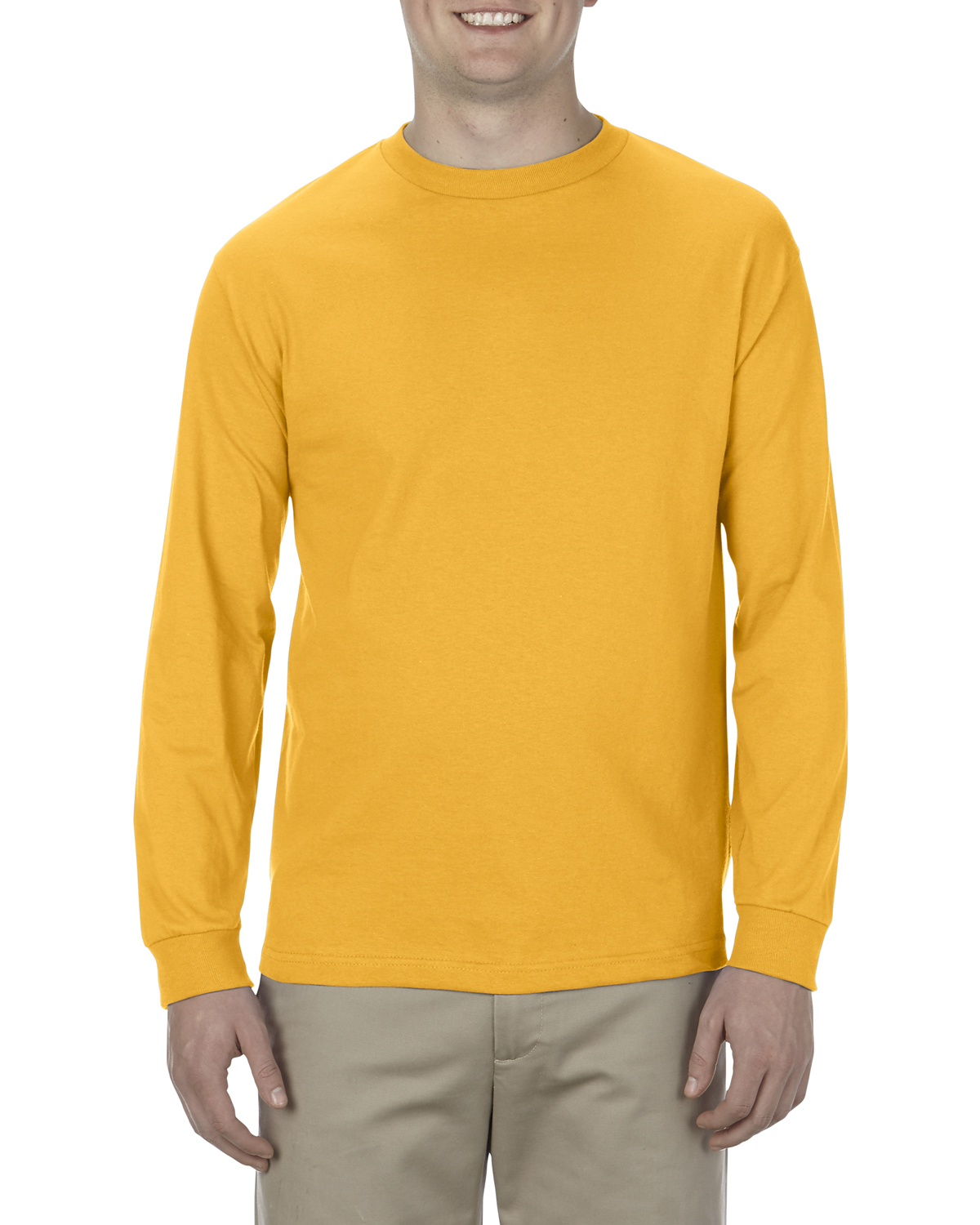 1304 American Apparel Unisex Heavyweight Cotton Long Sleeve Tee