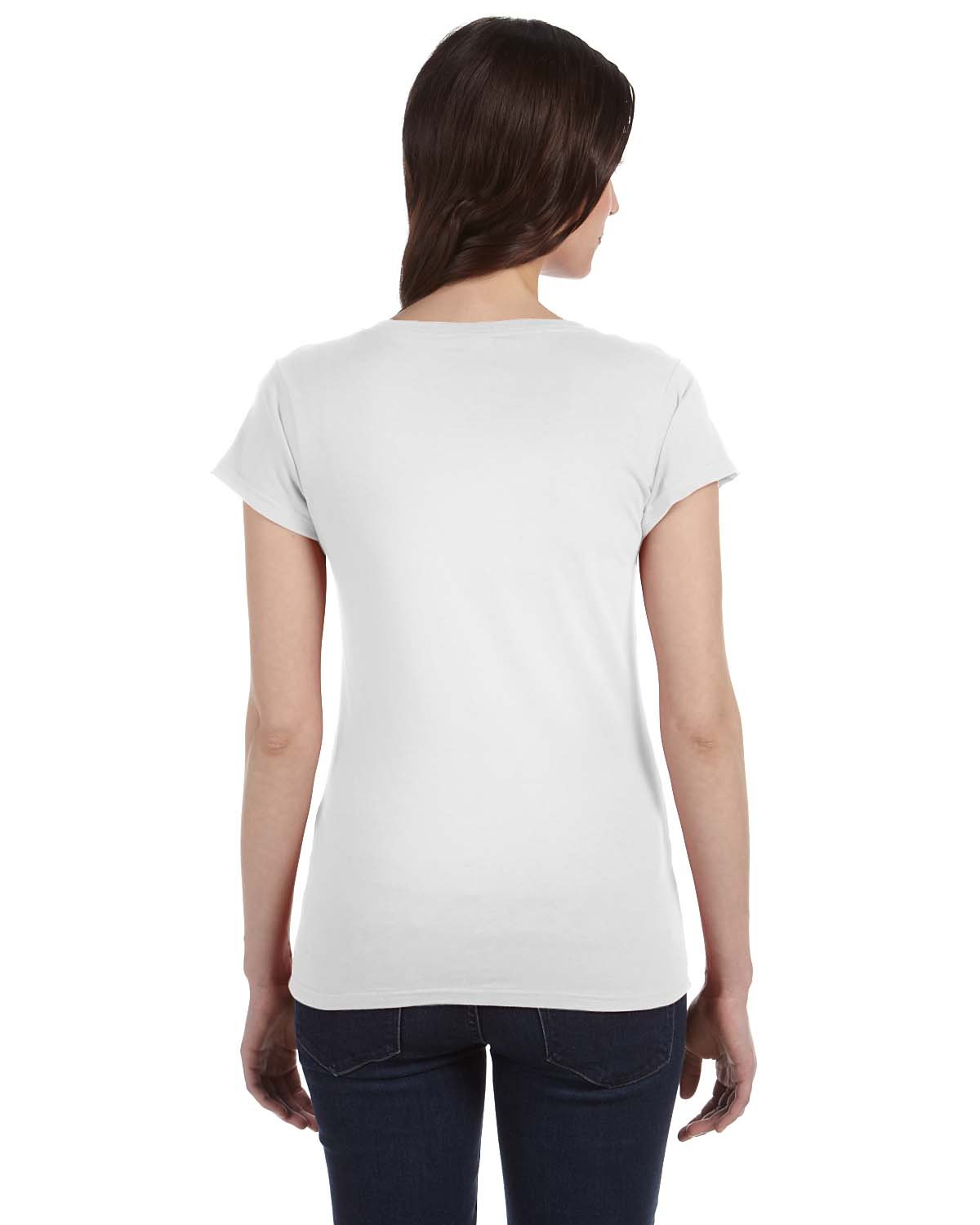 Gildan 64v00l Softstyle Women's V-neck T-shirt