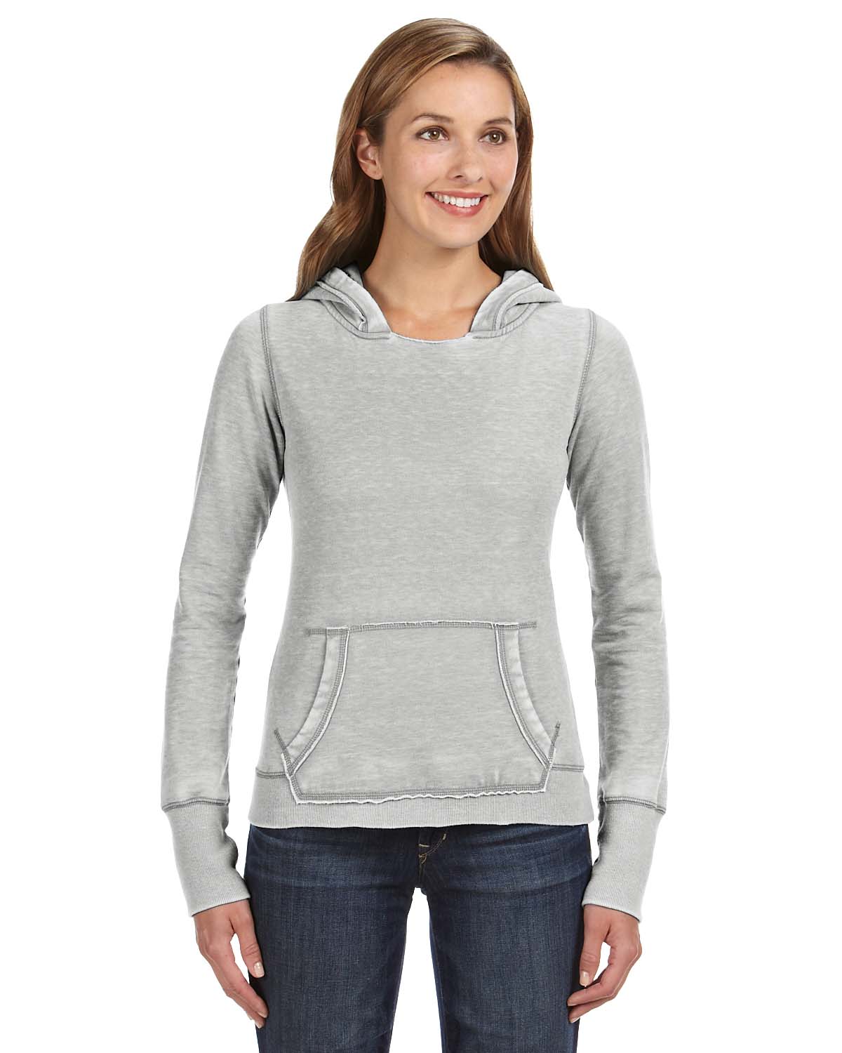 J. America 8912 Ladies Zen Pullover Hood