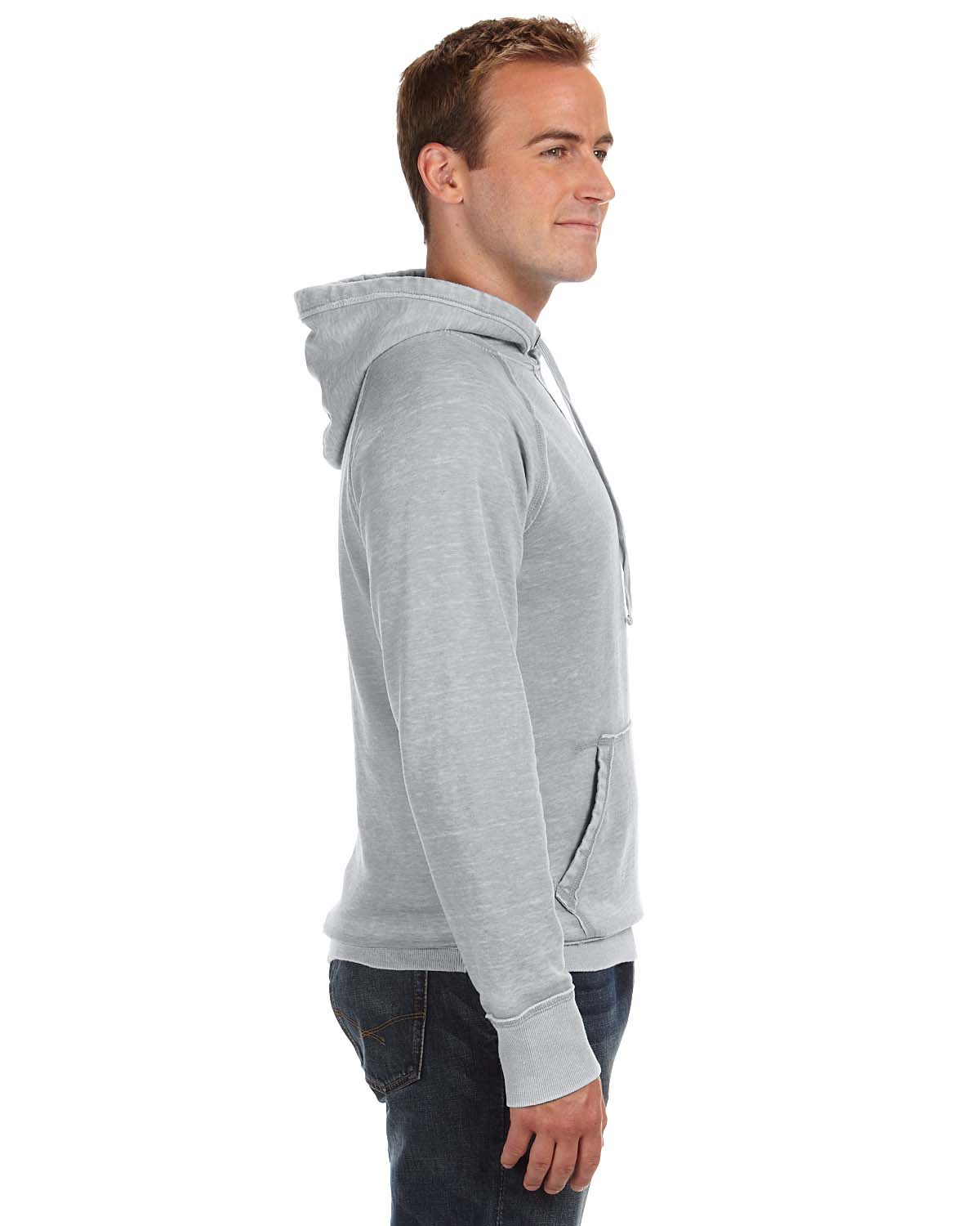 J. America 8915 Vintage Zen Fleece Hooded Pullover Sweatshirt