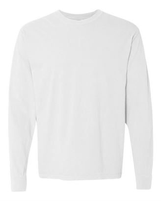 Comfort Colors 6014 Garment Dyed Heavyweight Ringspun Long Sleeve T-Shirt