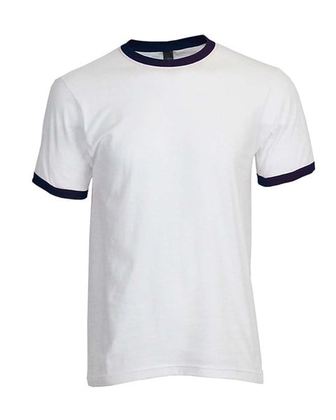 Tultex 246 Unisex Fine Jersey Ringer T-Shirt