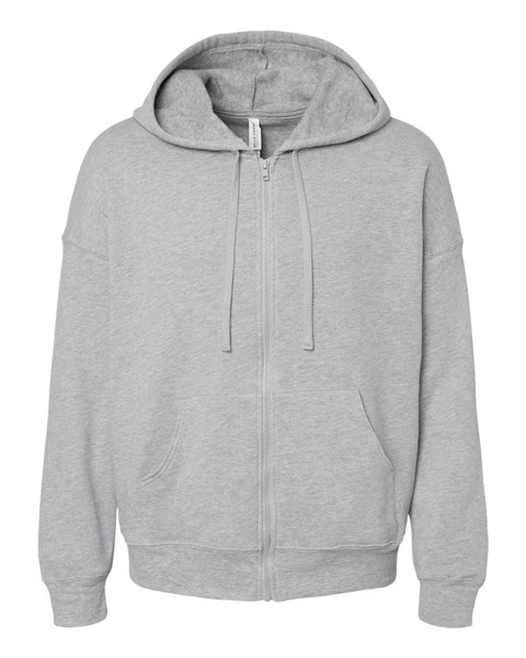 BELLA + CANVAS 3759 Unisex Sponge Fleece DTM Full-Zip Hoodie