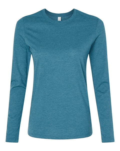 Bella + Canvas 6500 Women\\\\\\\'s Long Sleeve Jersey Tee