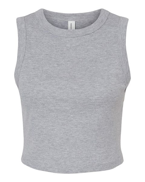 BELLA + CANVAS 1013 Women's Micro Rib Muscle Crop Tank