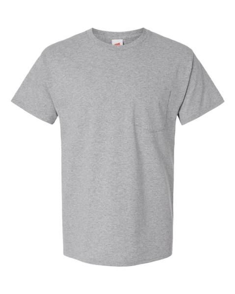 Hanes 5290P Essential-T Pocket T-Shirt