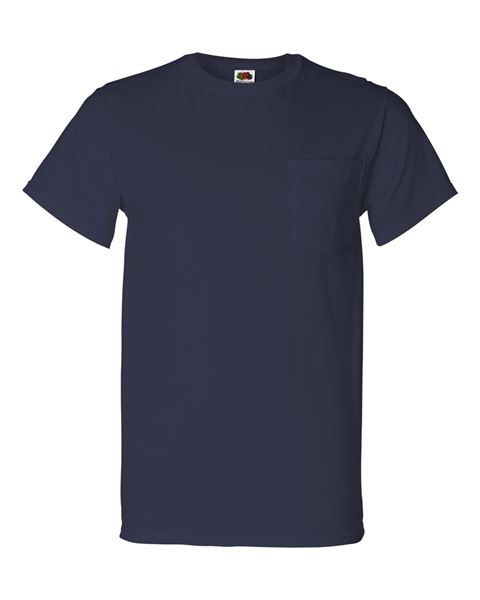 Fruit of the Loom 3930PR HD Cotton T-Shirt with a Pocket