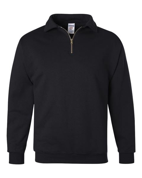 Jerzees 4528MR SUPER SWEATS Quarter-Zip Cadet Collar Sweatshirt