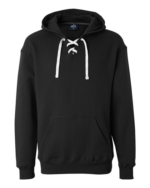 J. America 8830 Sport Lace Hooded Sweatshirt