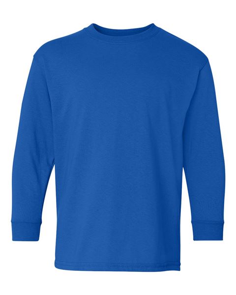 Gildan 5400B Heavy Cotton Youth Long Sleeve T-Shirt