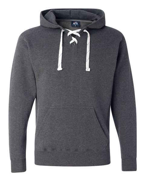 J. America 8830 Sport Lace Hooded Sweatshirt