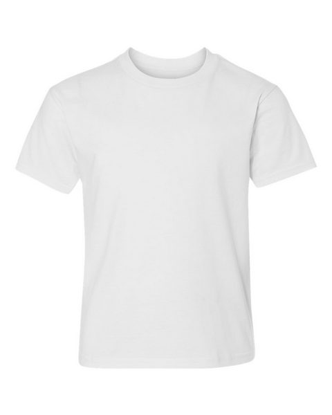 Hanes 498Y Perfect-T Youth T-Shirt Nano