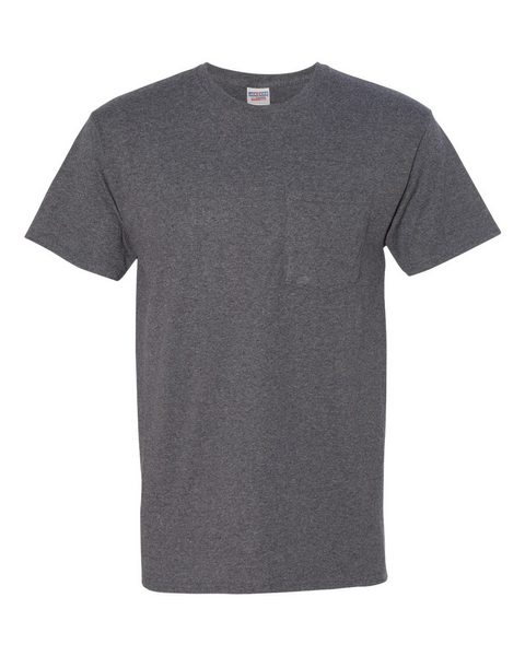 Jerzees 29MPR Dri-Power Active 50/50 T-Shirt with a Pocket