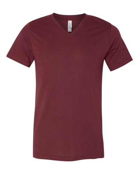 BELLA + CANVAS 3005CVC Heather CVC V-Neck Tee