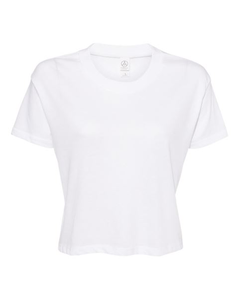 Alternative 5114 Women's Vintage Jersey Headliner Crop Tee