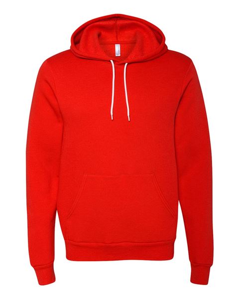 Bella + Canvas 3719 Unisex Hooded Pullover Sweatshirt