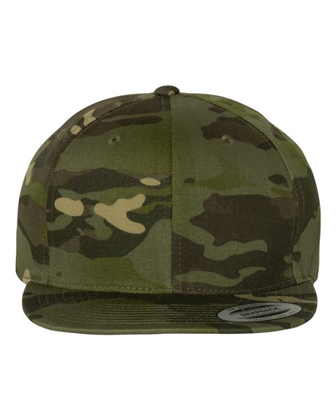 Yupoong 6089M Classic Flat Bill Snapback Cap