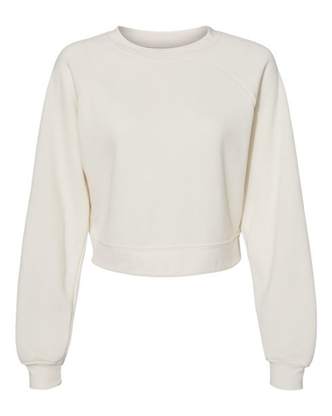 BELLA + CANVAS 7505 Women's Raglan Pullover Fleece