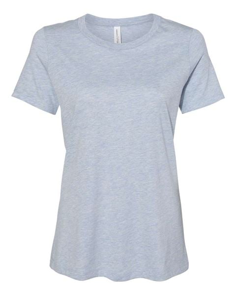 BELLA + CANVAS 6400CVC Women's Relaxed Fit Heather CVC Tee