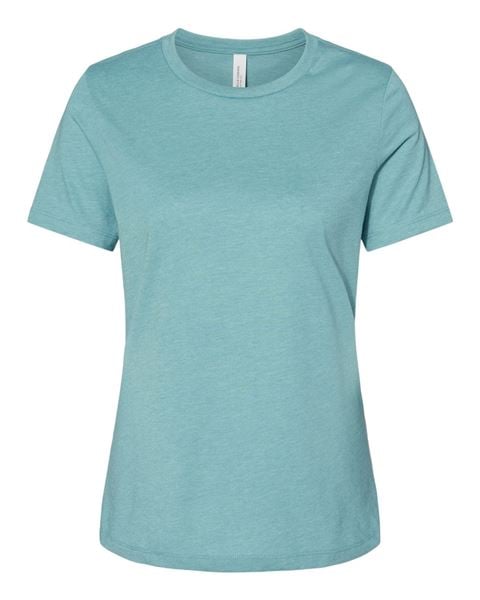 BELLA + CANVAS 6400CVC Women's Relaxed Fit Heather CVC Tee