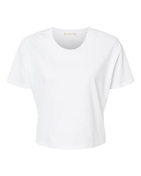 Alternative 5114C Women's Cotton Jersey Go-To Headliner Crop Tee