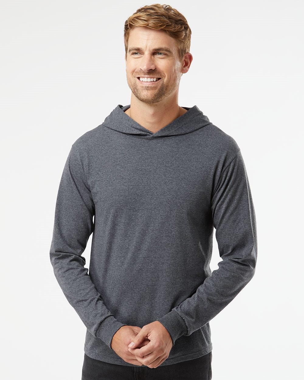 Fruit of the Loom 4930LSH HD Cotton® Jersey Hooded T-Shirt