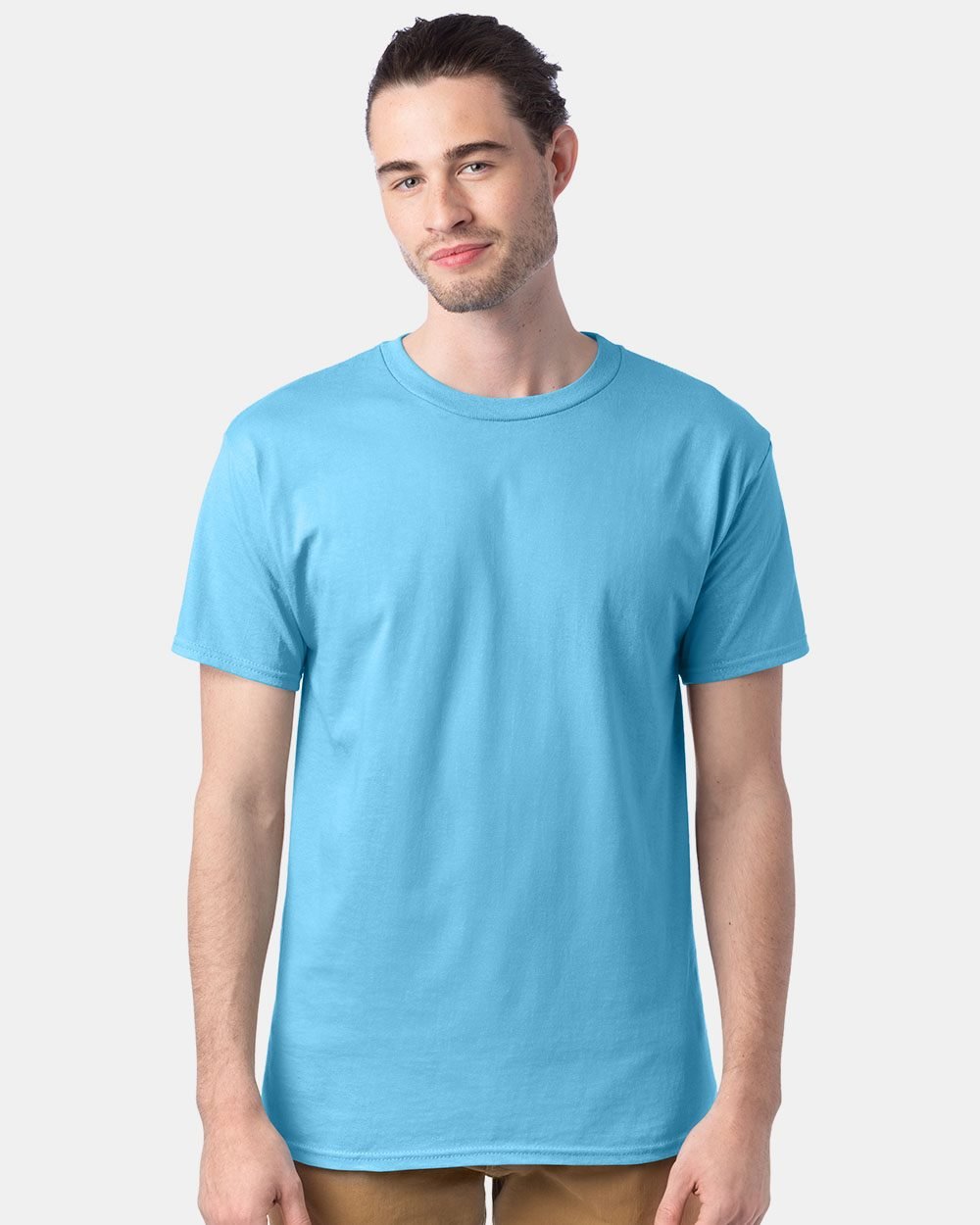 Hanes 5286  Men's 5.2 oz. ComfortSoft® Cotton Long-Sleeve T-Shirt