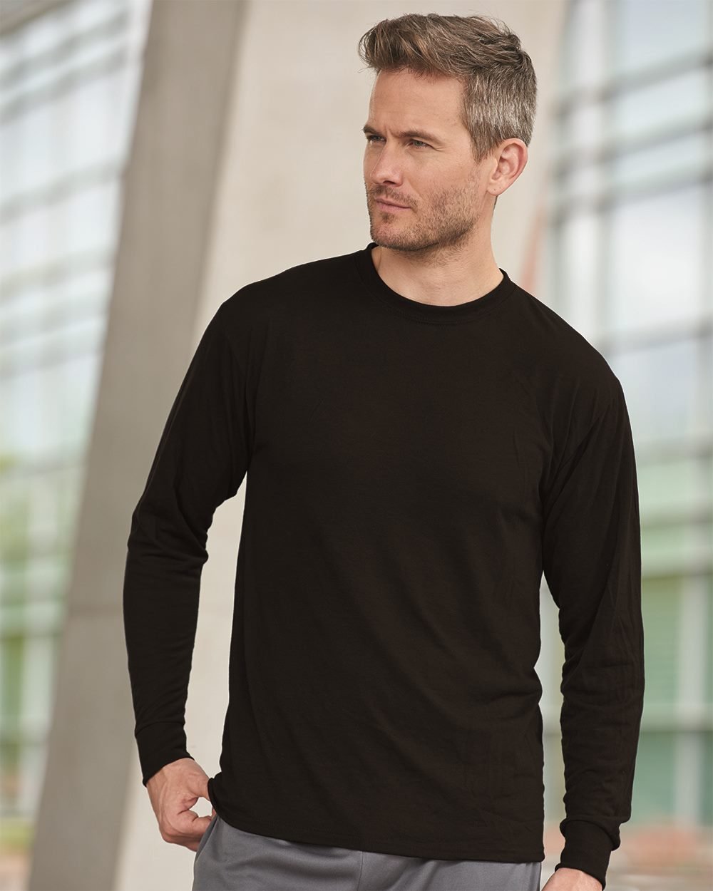 Jerzees 21MLR Dri-Power Sport Long Sleeve T-Shirt