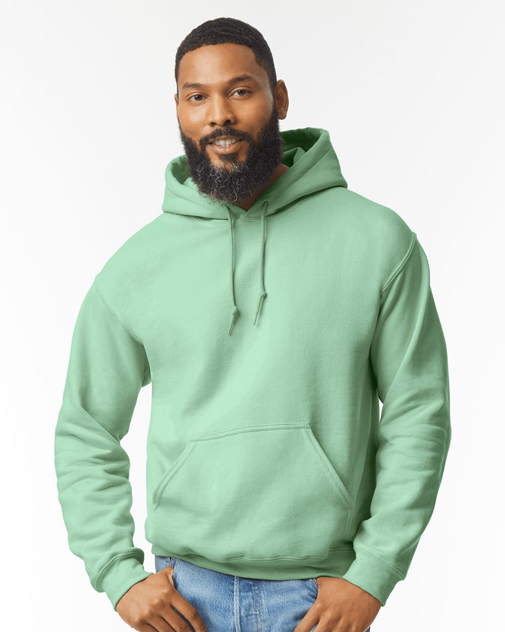 Gildan Heavy Blend Hooded Sweatshirt, Ash Grey, X-Large 