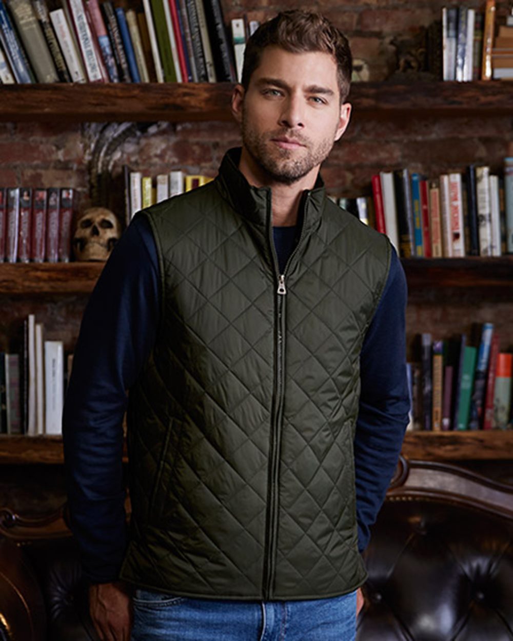 Weatherproof 207359 Vintage Diamond Quilted Vest