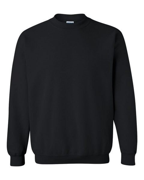 Gildan 18000 Heavy Blend Crewneck Sweatshirt - Black