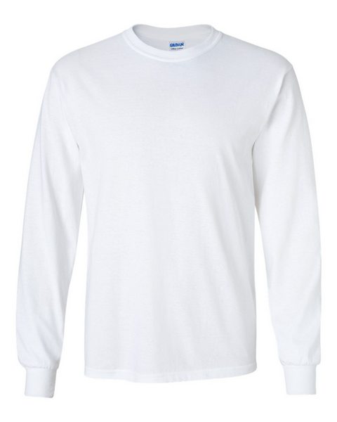 bulkapparel :: Gildan G240 Long Sleeve T-Shirt 2400 Ultra Cotton