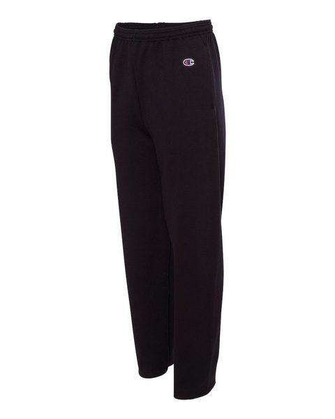 champion women's open bottom sweatpants