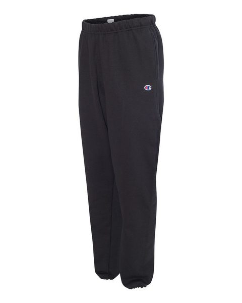 champion reverse weave sweatpants black